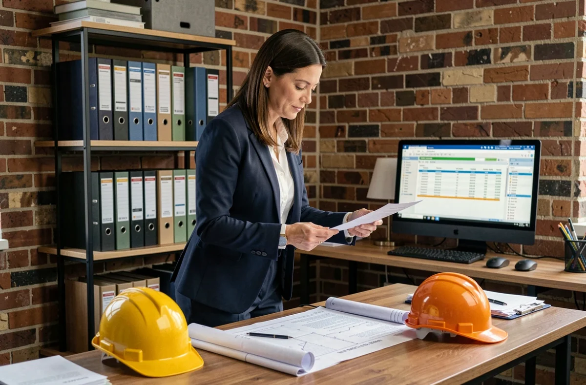 Experte-comptable spécialisée BTP et paie sectorielle chez Fidutech Conseils, consultant des documents de chantier