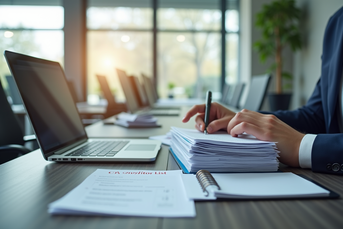 Obtention de la liste des créanciers inscrits : démarches et procédures