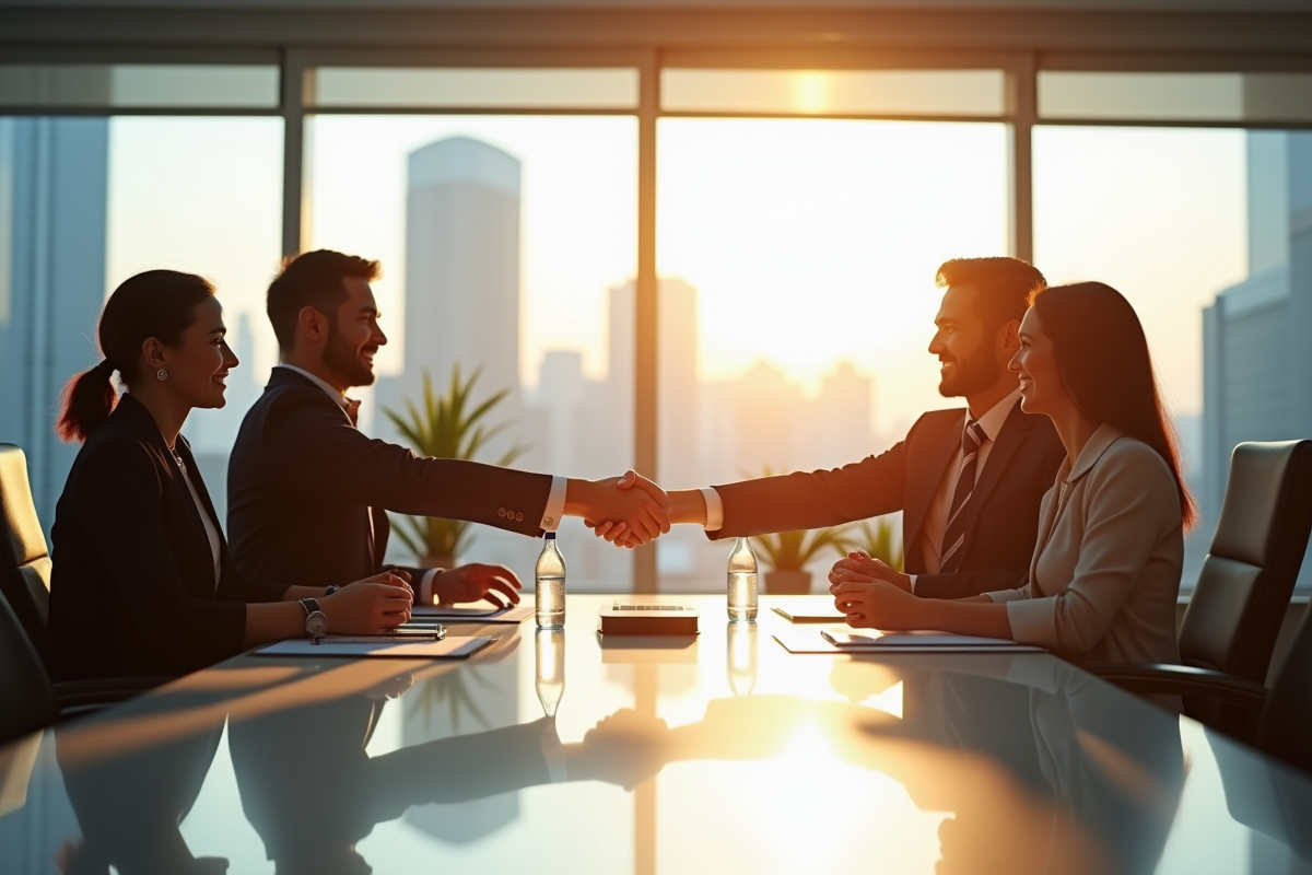 Collaboration avec une entreprise : signification et implications
