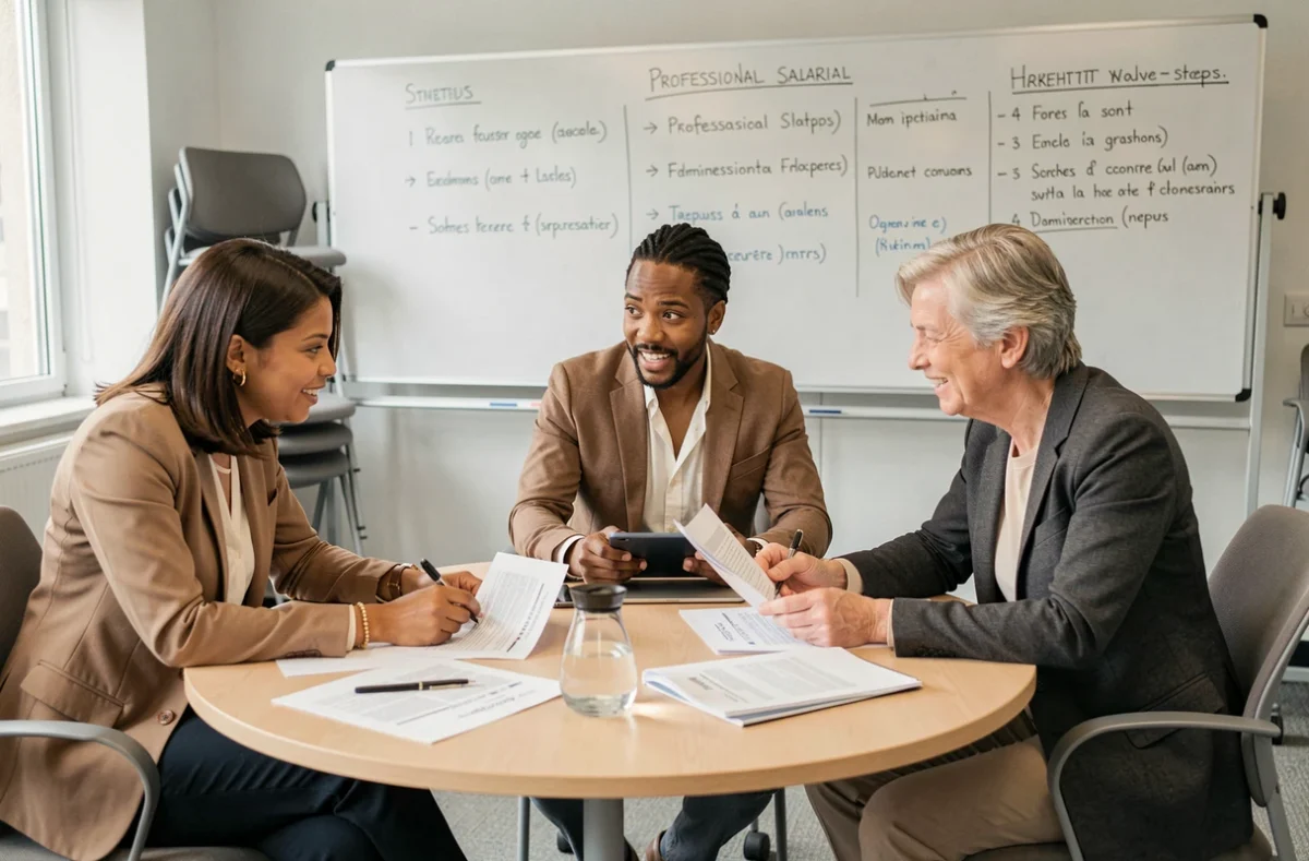 Réunion d'information sur le portage salarial à Valenciennes avec des consultants indépendants